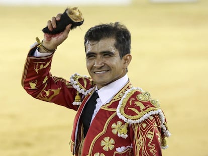 Joselito Adame, ayer en la corrida de M&aacute;laga. 