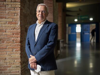 El catedrático en economía en la Universidad Pompeu Fabra Vicente Ortun, el 24 de mayo de 2021.