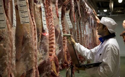 Matadero de vacas del Grupo Coren en Lugo. 