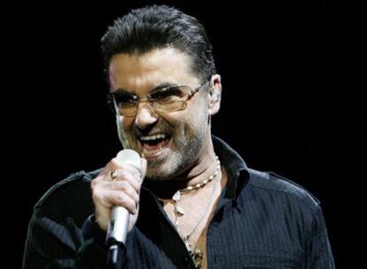 George Michael en California, el 25 de junio de 2008