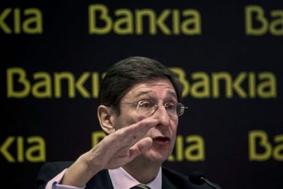 El presidente de Bankia, José Ignacio Gorigolzarri.