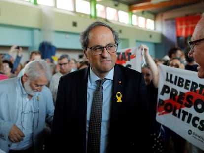 Quim Torra, president de la Generalitat