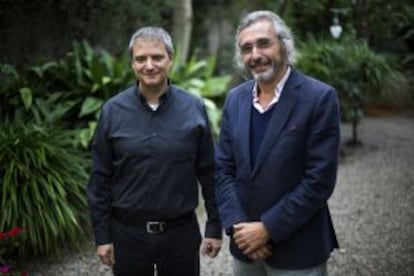 El farmacòleg Jordi Riba (esquerra) i el psiquiatre Josep Maria Fábregas.