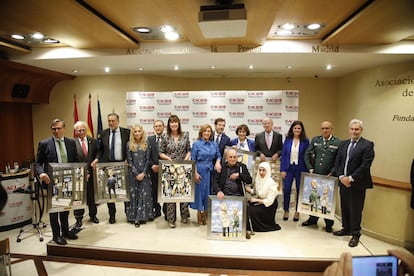 Foto de familia de XIII Edición de los Premios Puñetas de Acijur