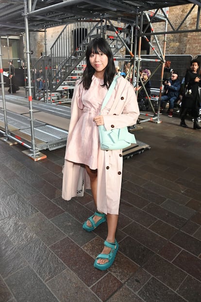 La ex bloguera de moda y actual estrella de Instagram Susanna Lau, conocida como Susie Bubble por su blog Style Bubble.