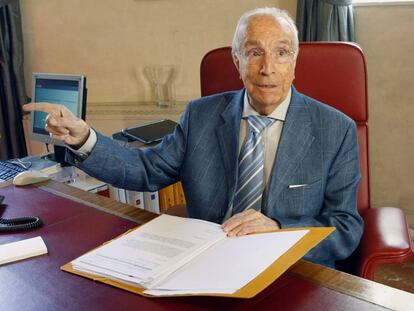 El presidente de la Sociedad General de Autores (SGAE), Santiago Moncada, en una imagen de archivo.