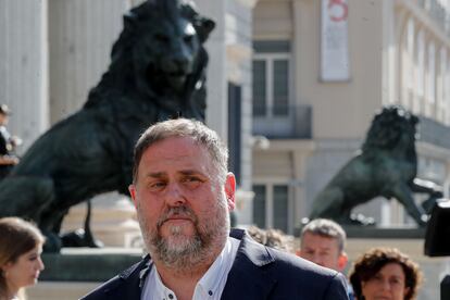 El presidente de ERC, Oriol Junqueras, en una imagen de archivo.