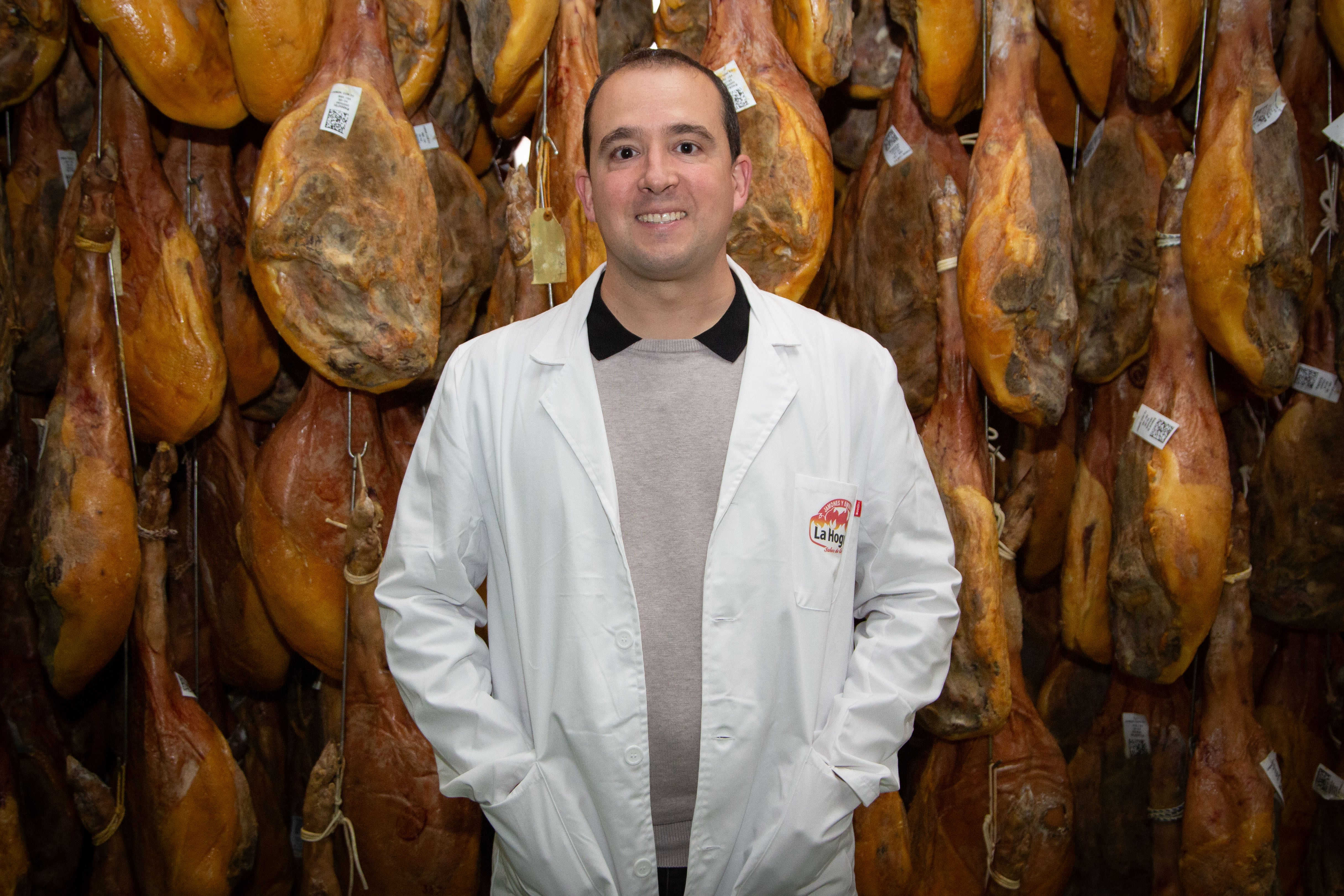 Teo Martinez Director General Embutidos La Hoguera, en San Pedro Manrique (Soria) el 19 de Noviembre de 2025.
