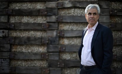 Jonathan Haidt, a principios de octubre durante su visita a Madrid.