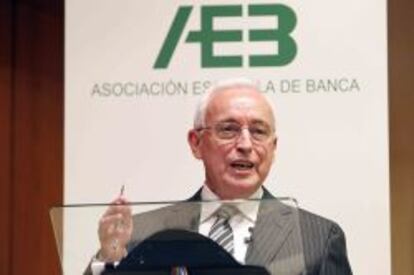  El presidente de la Asociaci&oacute;n Espa&ntilde;ola de la Banca (AEB), Miguel Mart&iacute;n.