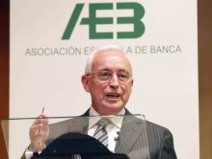  El presidente de la Asociaci&oacute;n Espa&ntilde;ola de la Banca (AEB), Miguel Mart&iacute;n.