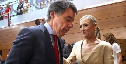 Cristina Cifuentes i Ignacio González, en una imatge d'arxiu.