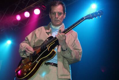 El músico Alex Chilton, en 2004 en Austin.