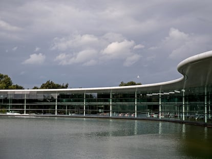 Una parte del McLaren Technology Centre.