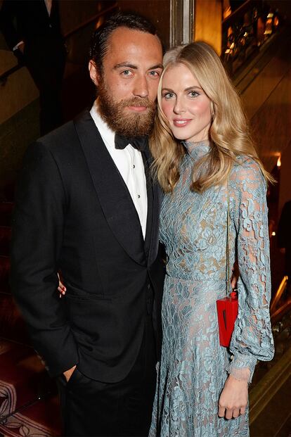 El empresario junto a su ex, Donna Air.