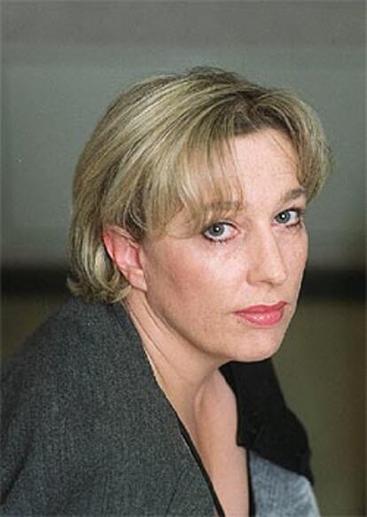 Imagen de archivo de Yvonne Ridley, periodista británica liberada hoy por los talibán.