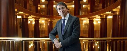 Gerard Mortier, en 2008, tras aceptar la dirección artística del Teatro Real.
