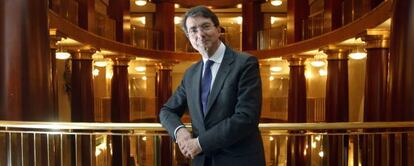 Gerard Mortier, en 2008, tras aceptar la dirección artística del Teatro Real.