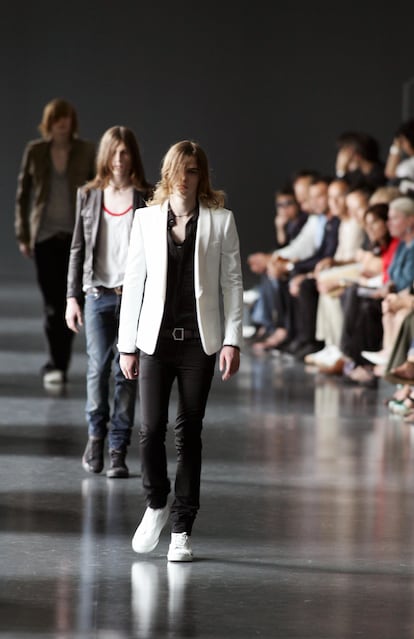 El vaquero más influyente de la época. Desfile de Dior Homme primavera-verano 2005, diseñado por Hedi Slimane. 