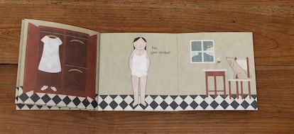 El libro 'Ya sé vestirme sola', de Ediciones El Embudo, ilustrado por Elena Odriozola.