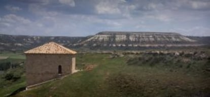 Ermita mozárabe de San Baudelio de Berlanga, en Soria.