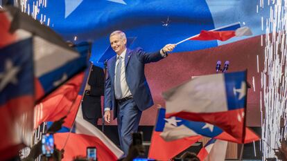 José Antonio Kast en Santiago, el 14 de diciembre.