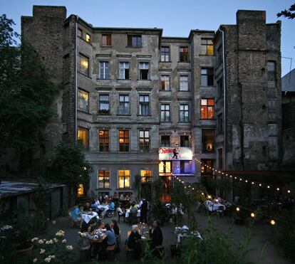 El edificio decimonónico del Clärchens Ballhaus.