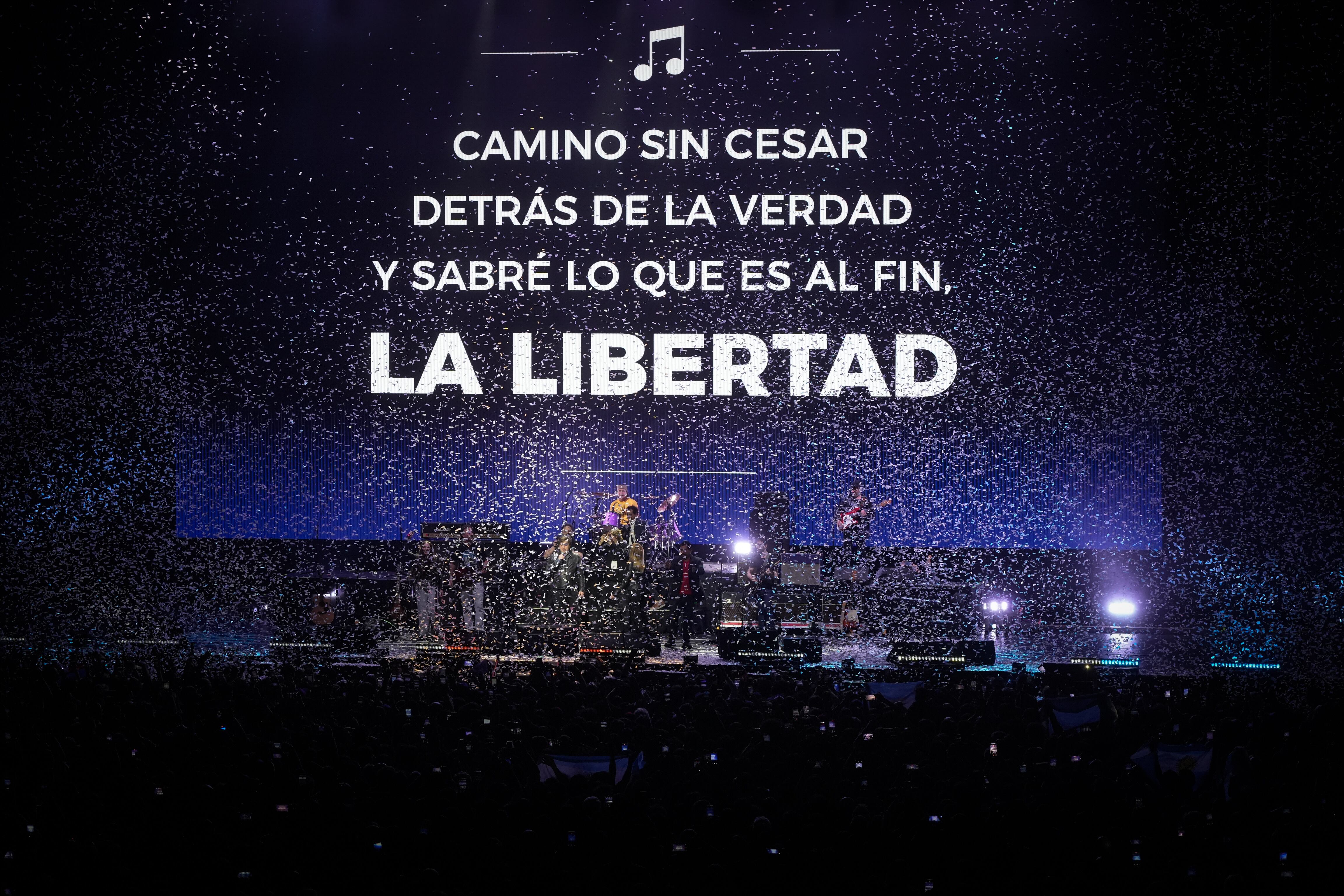 Milei cantó Libre, una canción de Nino Bravo.