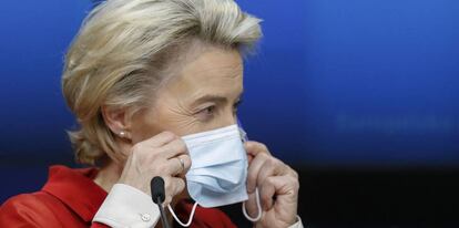 La presidenta de la Comisión, Ursula von der Leyen.