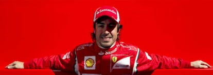 Fernando Alonso, el pasado lunes en el circuito de Montmeló.