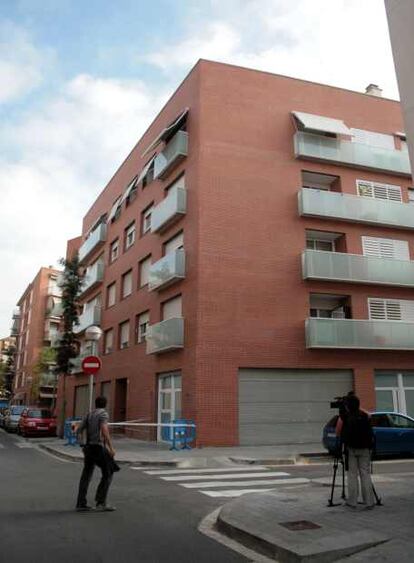 Vivienda en Vila-seca donde murió una mujer a manos de su marido.
