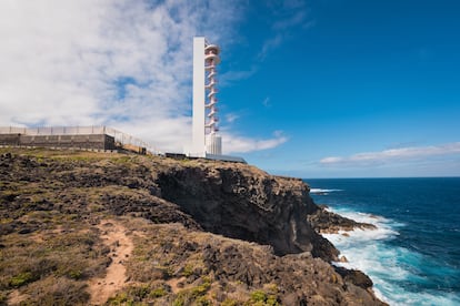 El faro de Buenavista, en Buenavista del Norte (Tenerife).