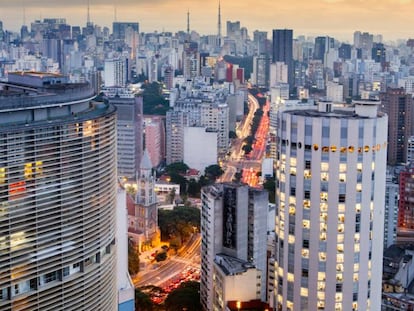 São Paulo a partir do Copan