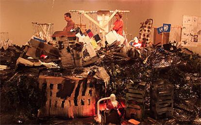 &#39;United Nations Miniature (2000-2003)&#39;, instalación de Thomas Hirschhorn.