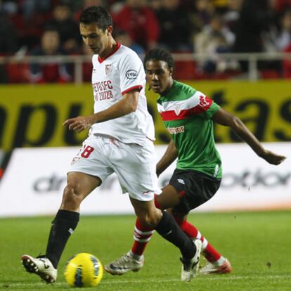 Armenteros y Ramalho, en el partido del Sánchez Pizjuán