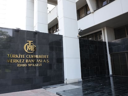 Sede del Banco Central de Turquía.