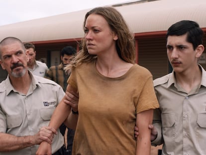 Yvonne Strahovski, en una imagen de la serie 'Desplazados'.