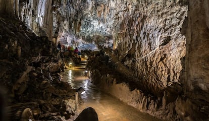 La cueva de Valporquero, en Vegacervera (León).