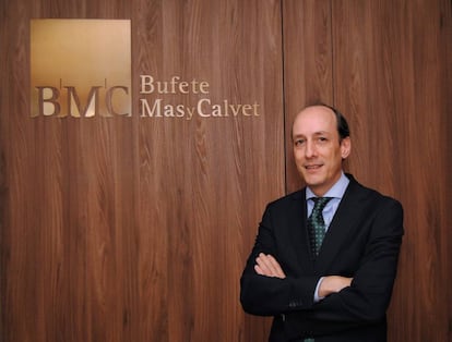 José  María de Pablo, nuevo socio del bufete Mas y Calvet.