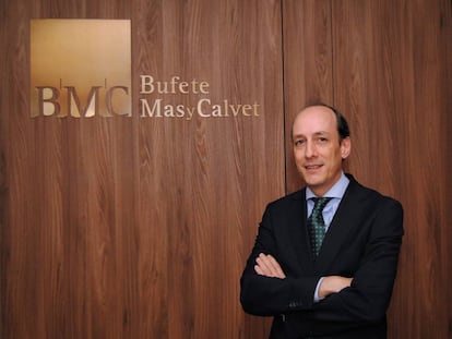 José  María de Pablo, nuevo socio del bufete Mas y Calvet.