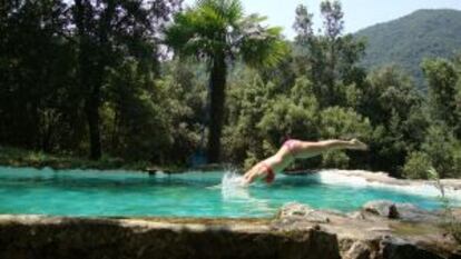 Piscina de Mas Els Terrats (Girona)