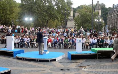 La viceconsejera de Política Lingüística, Lurdes Auzmendi
