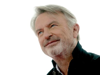El actor Sam Neill en el Festival de Sitges en 2019.