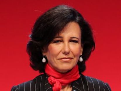 Ana Bot&iacute;n, presidenta del Santander. 