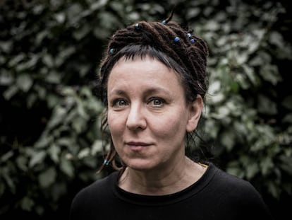 Olga Tokarczuk, este jueves en Cracovia (Polonia).