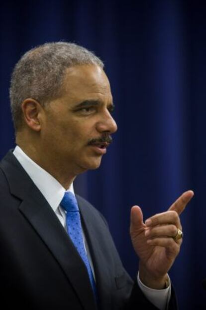 El fiscal general estadounidense, Eric Holder.