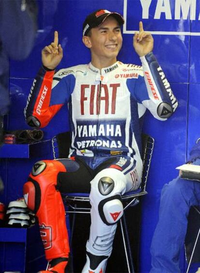 Jorge Lorenzo, ayer en Phillip Island.