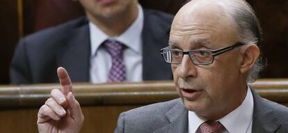 El ministro de Hacienda, Crist&oacute;bal Montoro.