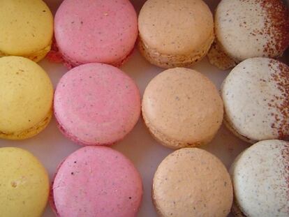 Alta pastelería parisina: ‘macarons’