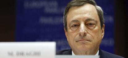 Mario Draghi, presidente del BCE.